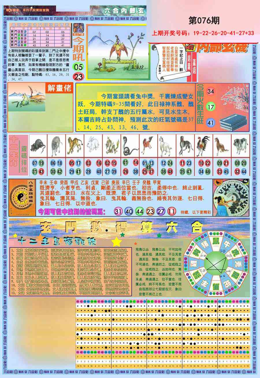 076期(新版)内部玄机A[图]